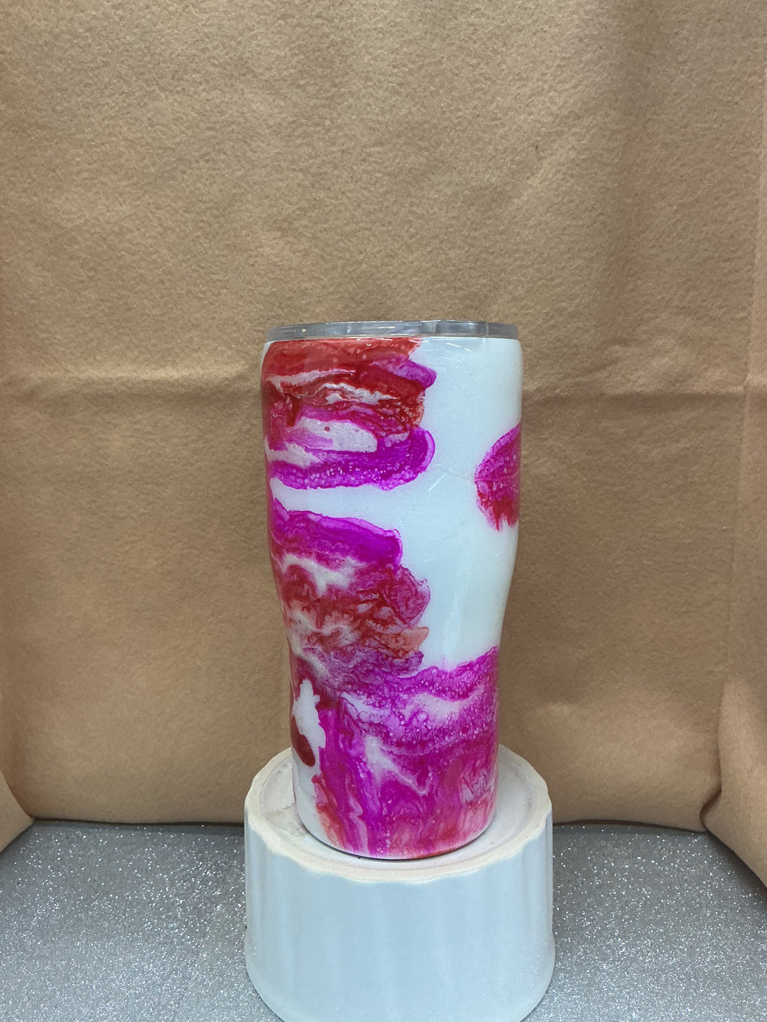 Pinks marbled