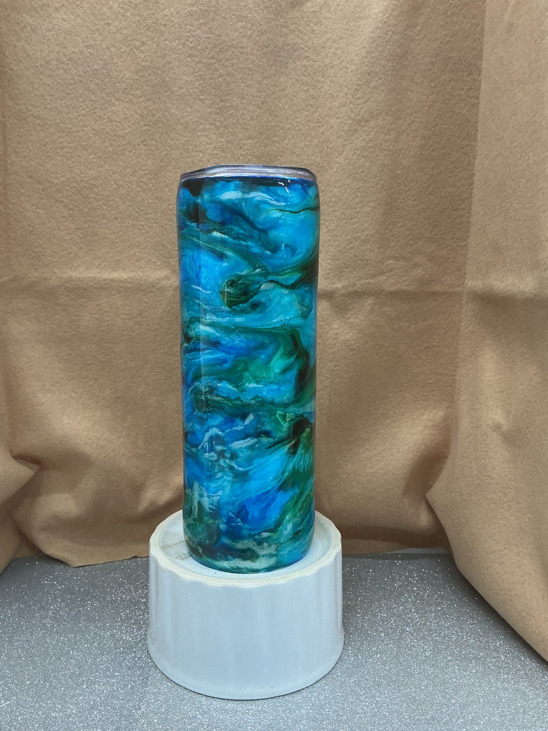 Blues with a touch of green