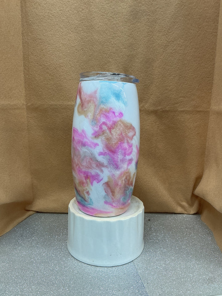 Stemless wine glass